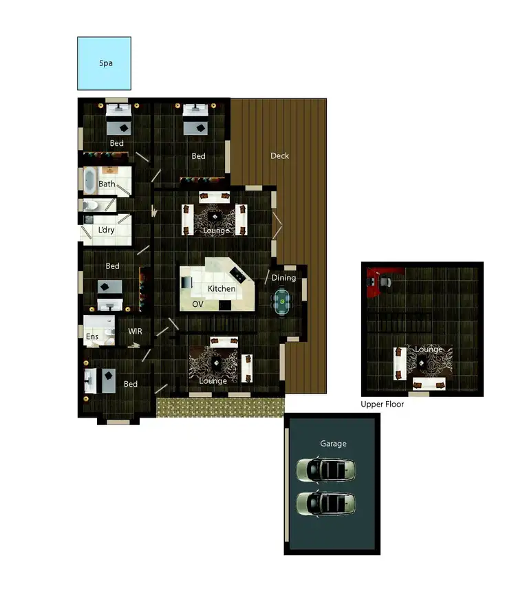 Floorplan of Homely house listing, 14 Freestone Crescent, Jerrabomberra NSW 2619