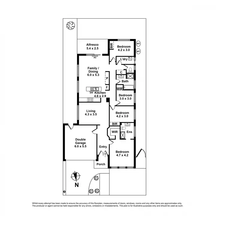 Floorplan of Homely house listing, 30 Monaro Street, Tarneit VIC 3029