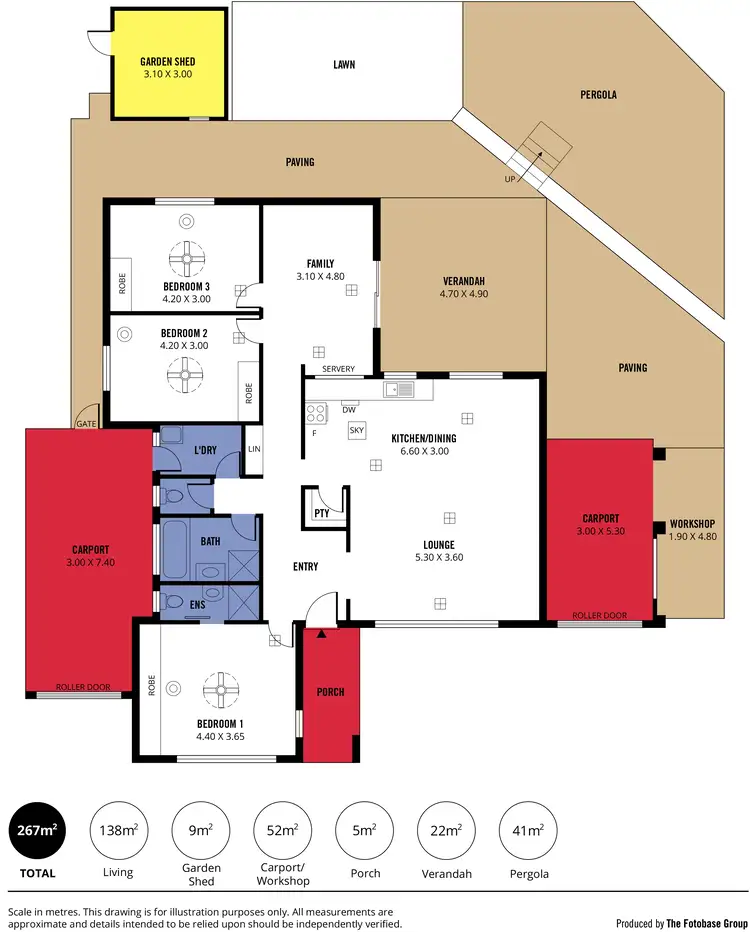 Floorplan of Homely house listing, 11 MacDonald Road, Christie Downs SA 5164