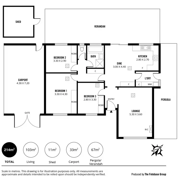 Floorplan of Homely house listing, 5 Carsten Crescent, Burton SA 5110