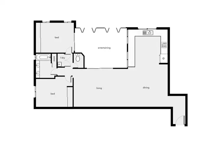 Floorplan of Homely unit listing, 916/2 Greenslopes Street, Cairns North QLD 4870