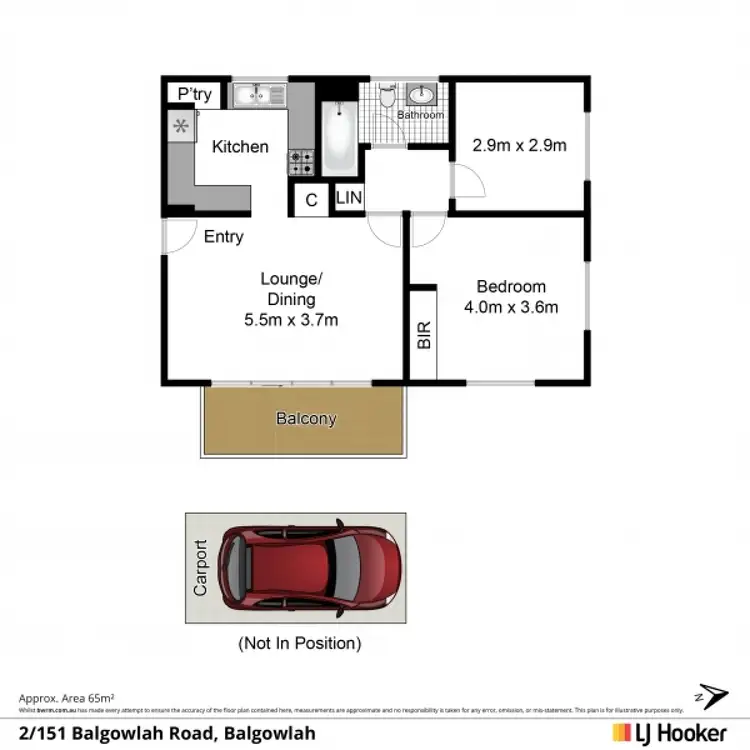 Floorplan of Homely apartment listing, 2/151 Balgowlah Road, Balgowlah NSW 2093
