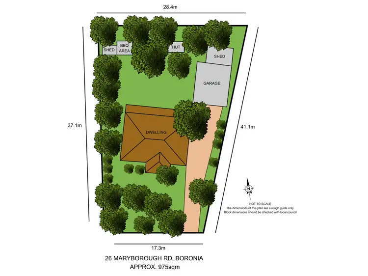 Floorplan of Homely house listing, 26 Maryborough Road, Boronia VIC 3155