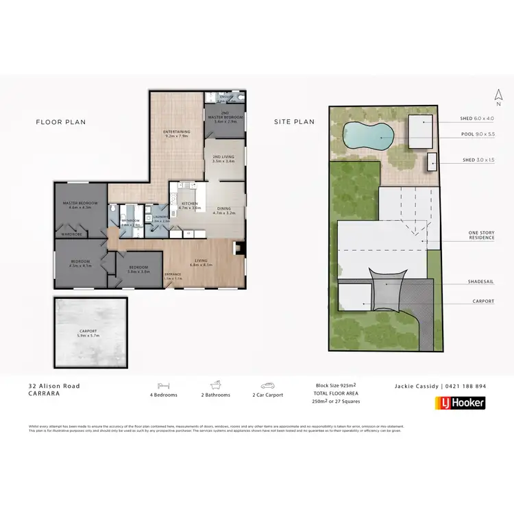Floorplan of Homely house listing, 32 Alison Road, Carrara QLD 4211