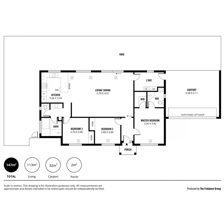 Floorplan of Homely house listing, 1/201 Hancock Road, Tea Tree Gully SA 5091