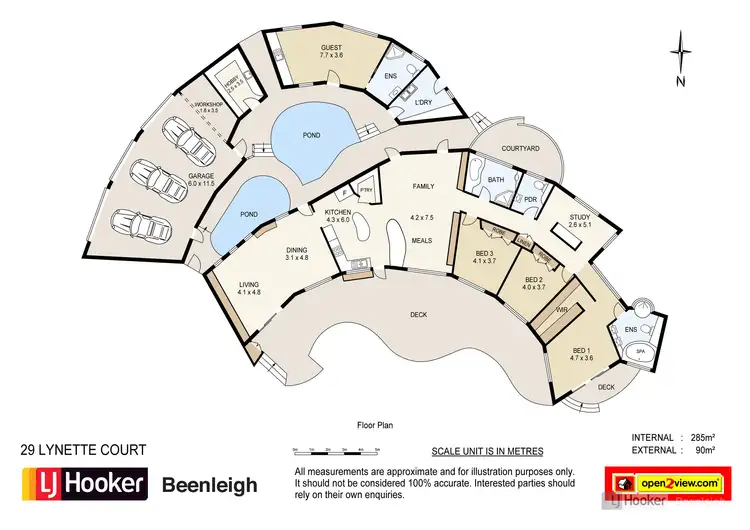 Floorplan of Homely house listing, 29 Lynette Court, Buccan QLD 4207
