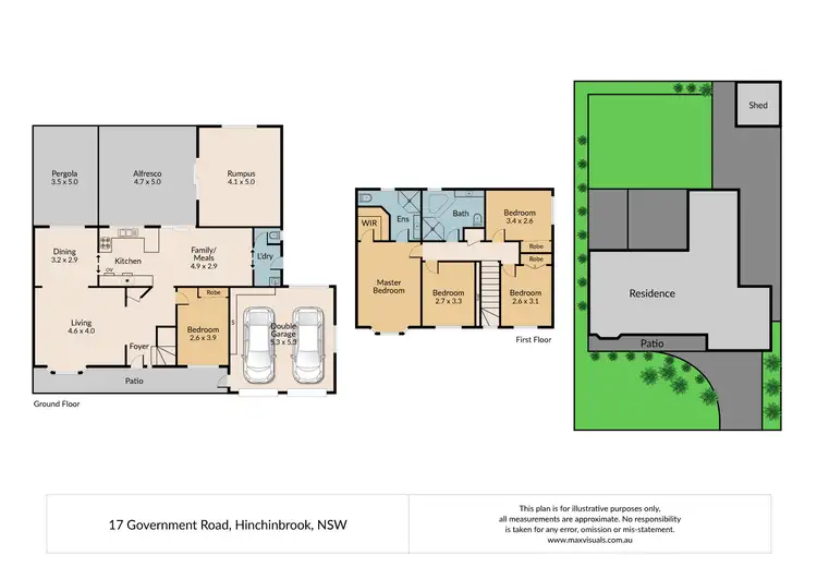 Floorplan of Homely house listing, 17 Government Road, Hinchinbrook NSW 2168
