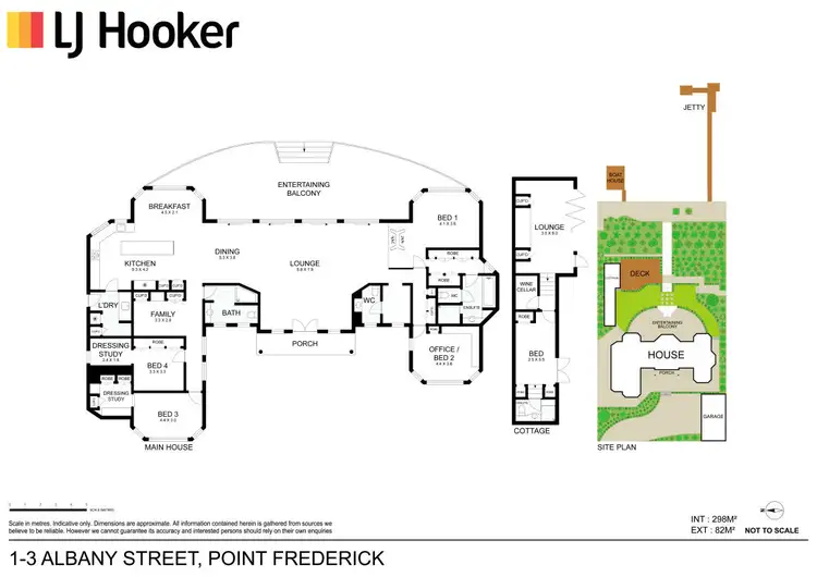 Floorplan of Homely house listing, 1 Albany Street, Point Frederick NSW 2250