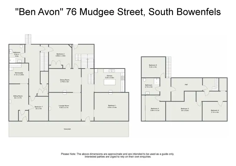 Floorplan of Homely rural property listing, 76 Mudgee Street, South Bowenfels NSW 2790