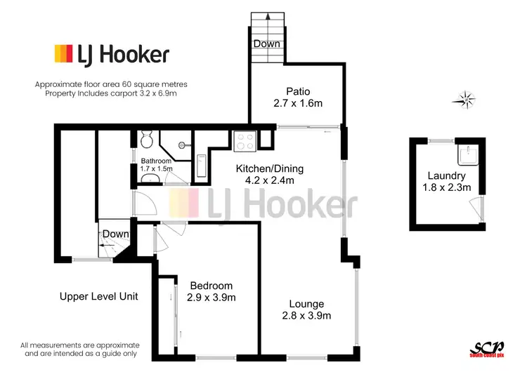 Floorplan of Homely unit listing, 3/115 Beach Road, Batehaven NSW 2536