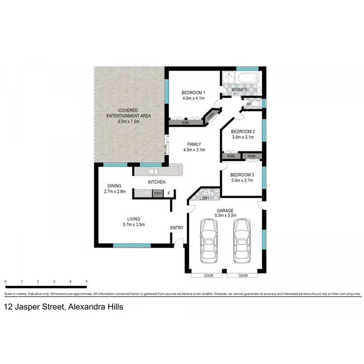 Floorplan of Homely house listing, 12 Jasper Street, Alexandra Hills QLD 4161