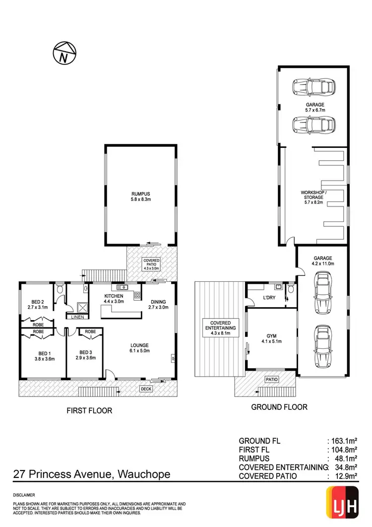 Floorplan of Homely house listing, 27 Princess Avenue, Wauchope NSW 2446