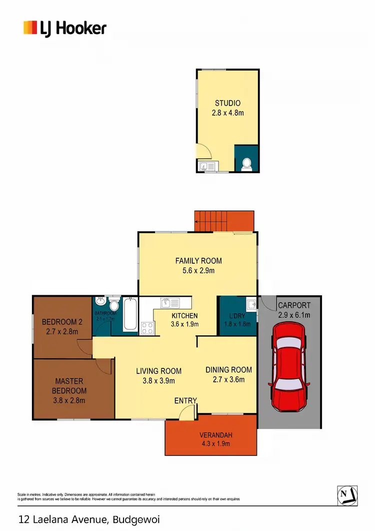 Floorplan of Homely house listing, 12 Laelana Avenue, Budgewoi NSW 2262