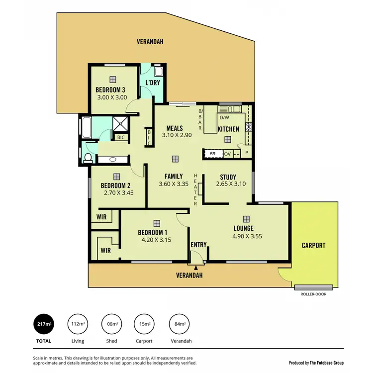 Floorplan of Homely house listing, 14 Pedare Court, Wynn Vale SA 5127