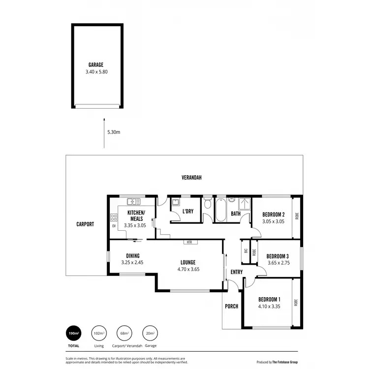 Floorplan of Homely house listing, 37 Savas Road, Rostrevor SA 5073