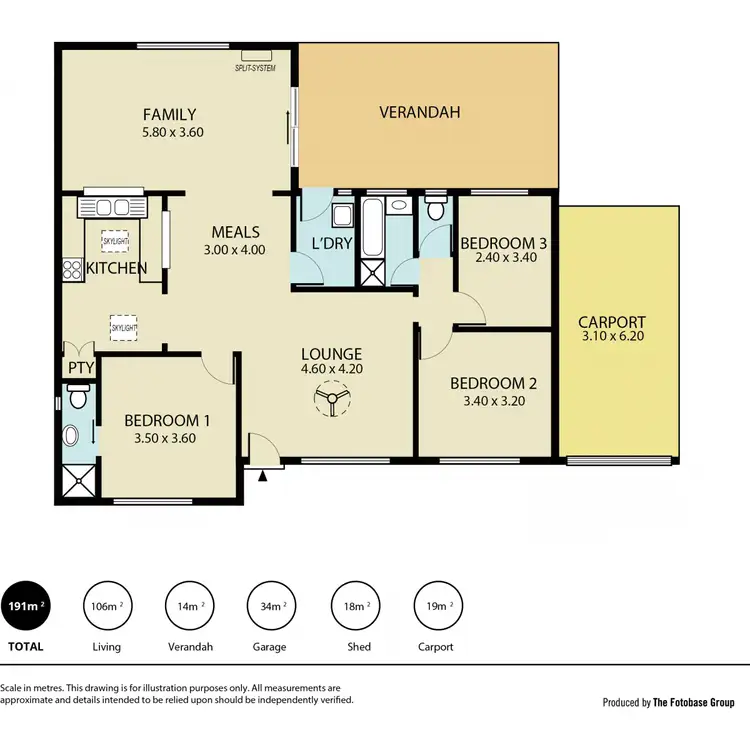 Floorplan of Homely house listing, 11 Elstree Street, Salisbury Downs SA 5108
