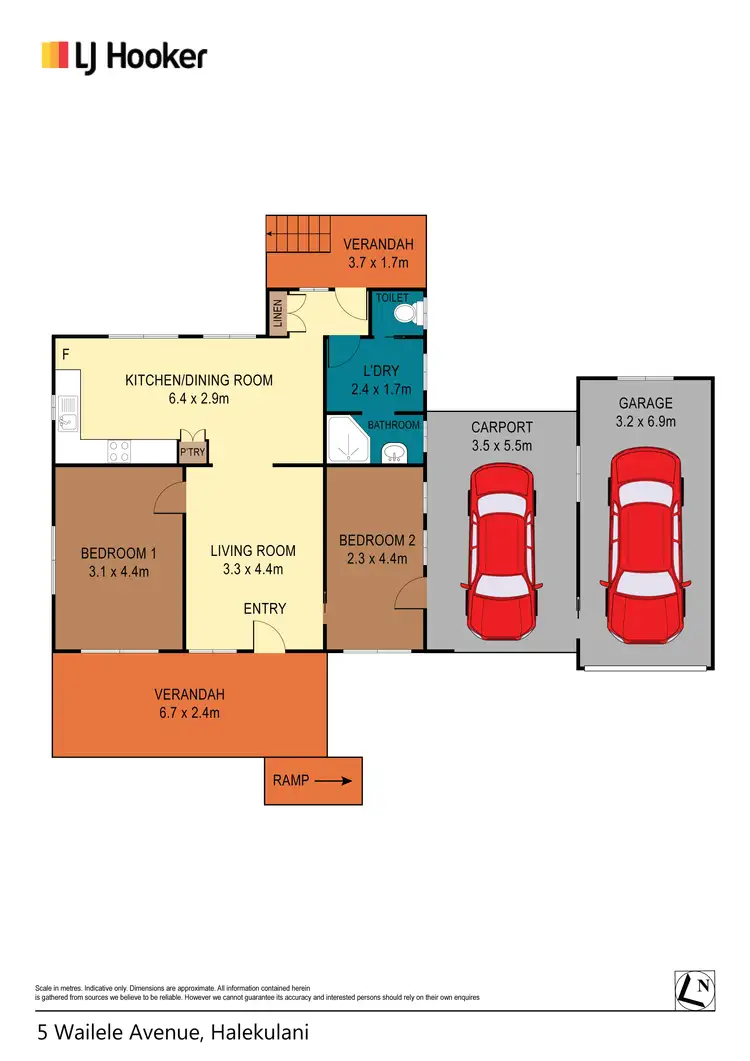 Floorplan of Homely house listing, 5 Wailele Avenue, Halekulani NSW 2262