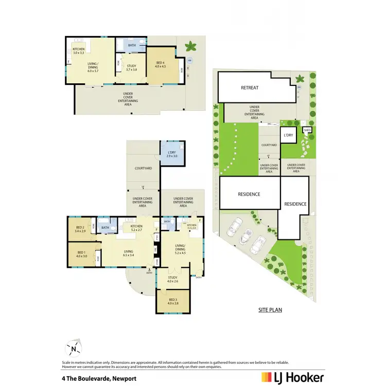 Floorplan of Homely house listing, 4 The Boulevarde, Newport NSW 2106