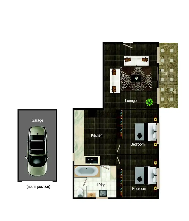 Floorplan of Homely unit listing, 4/16 Yarrow Street, Queanbeyan NSW 2620