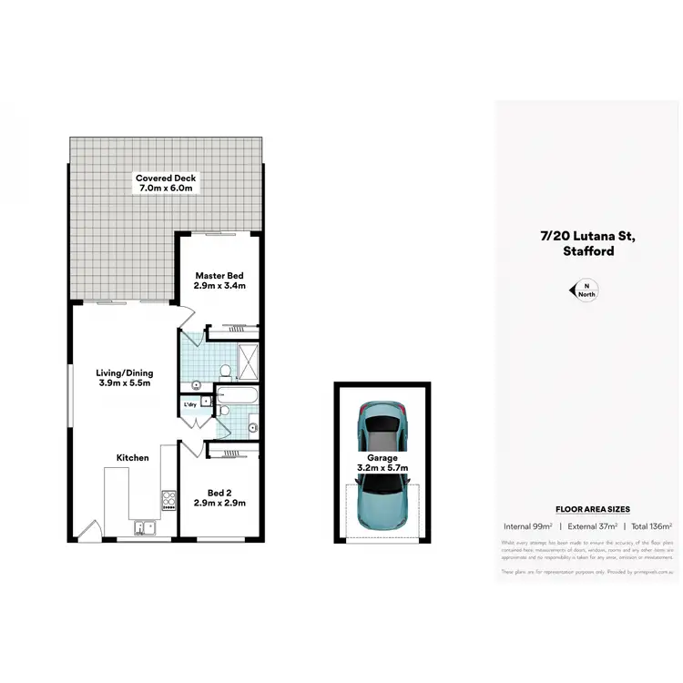 Floorplan of Homely unit listing, 7/20 Lutana Street, Stafford QLD 4053