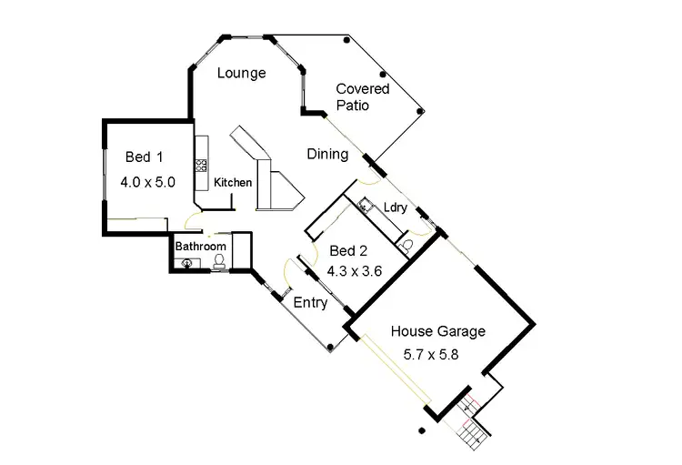 Floorplan of Homely house listing, 70 Funnell Drive, Modanville NSW 2480