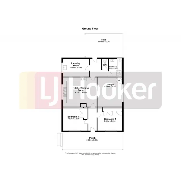 Floorplan of Homely house listing, 12 Cameron Street, Allanson WA 6225