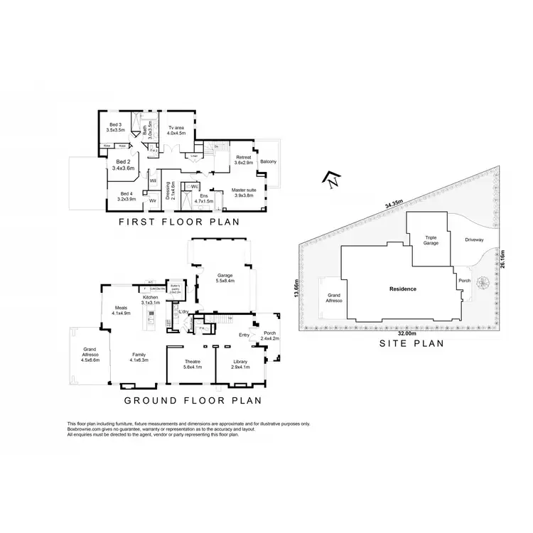 Floorplan of Homely house listing, 47 Mystic Grove, Point Cook VIC 3030