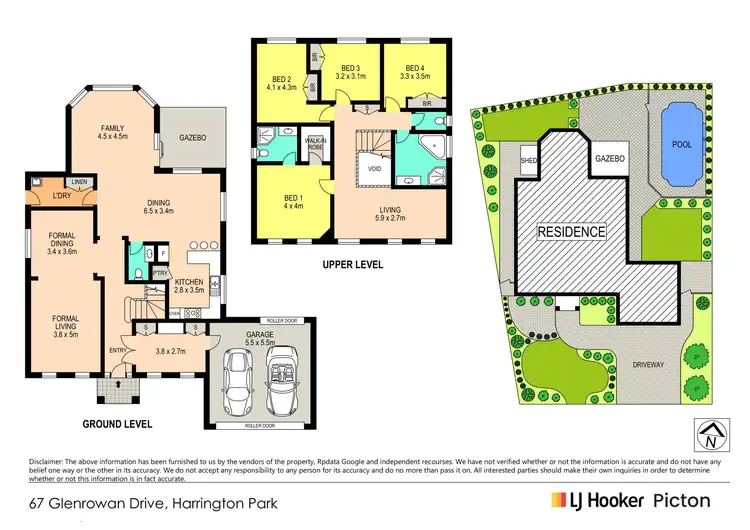 Floorplan of Homely house listing, 67 Glenrowan Drive, Harrington Park NSW 2567