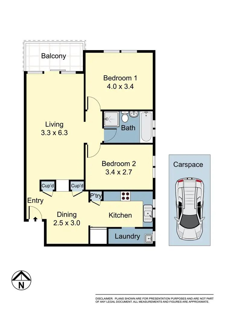 Floorplan of Homely apartment listing, 12/191 Gardeners Road, Eastlakes NSW 2018