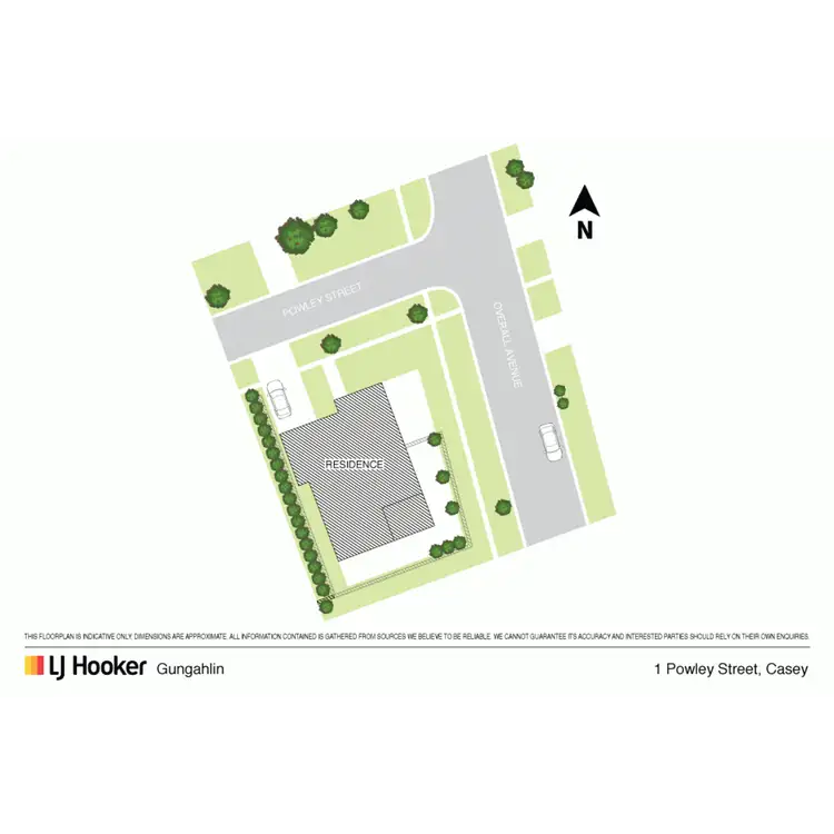 Floorplan of Homely house listing, 1 Powley Street, Casey ACT 2913