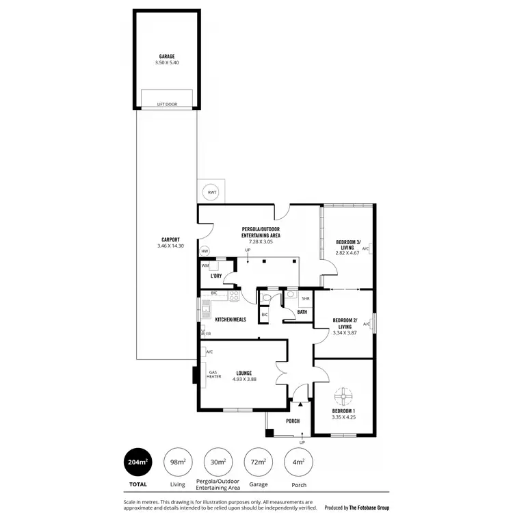 Floorplan of Homely house listing, 11 Ferris Street, Renown Park SA 5008