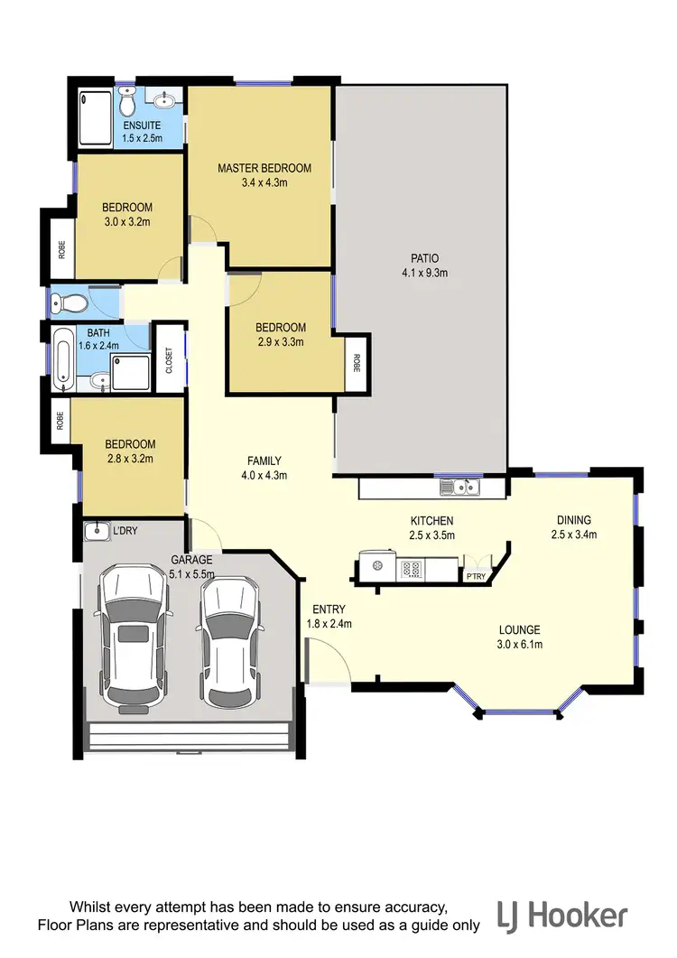 Floorplan of Homely house listing, 12 Marcellin Place, Boondall QLD 4034
