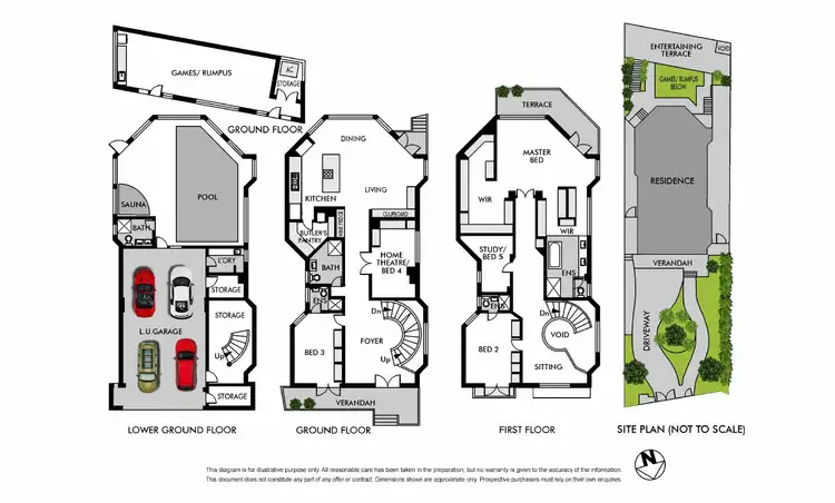 Floorplan of Homely house listing, 5 Conway Avenue, Rose Bay NSW 2029