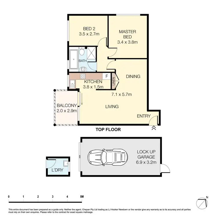 Floorplan of Homely unit listing, 10/6-10 Oriental Street, Bexley NSW 2207