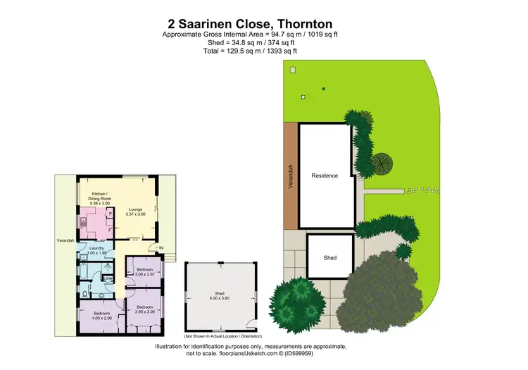 Floorplan of Homely house listing, 2 Saarinen Close, Thornton NSW 2322