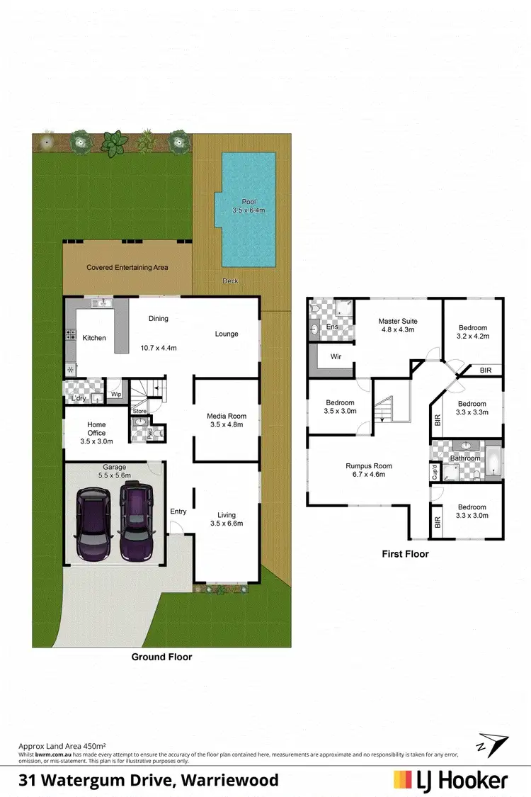 Floorplan of Homely house listing, 31 Watergum Drive, Warriewood NSW 2102