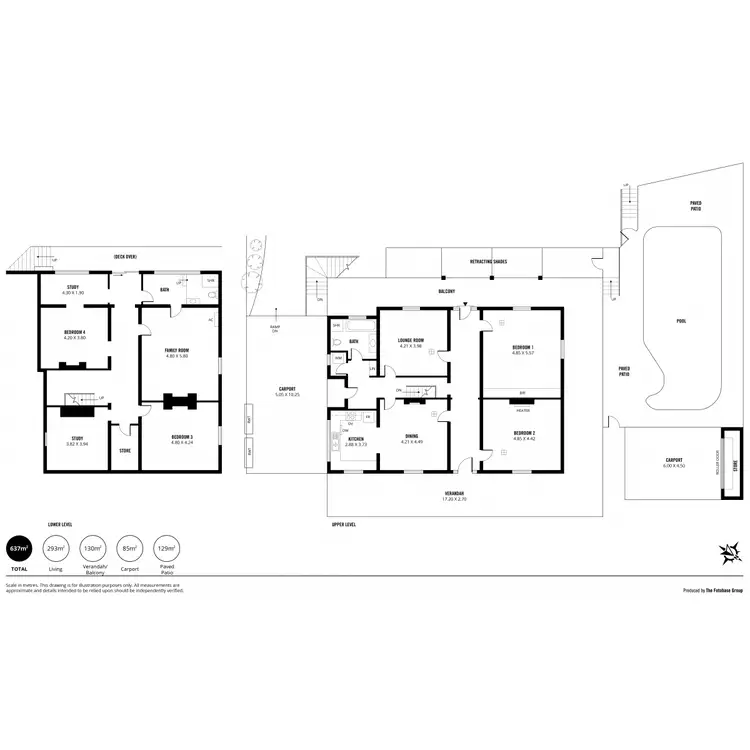 Floorplan of Homely house listing, 125 Penfold Road, Wattle Park SA 5066