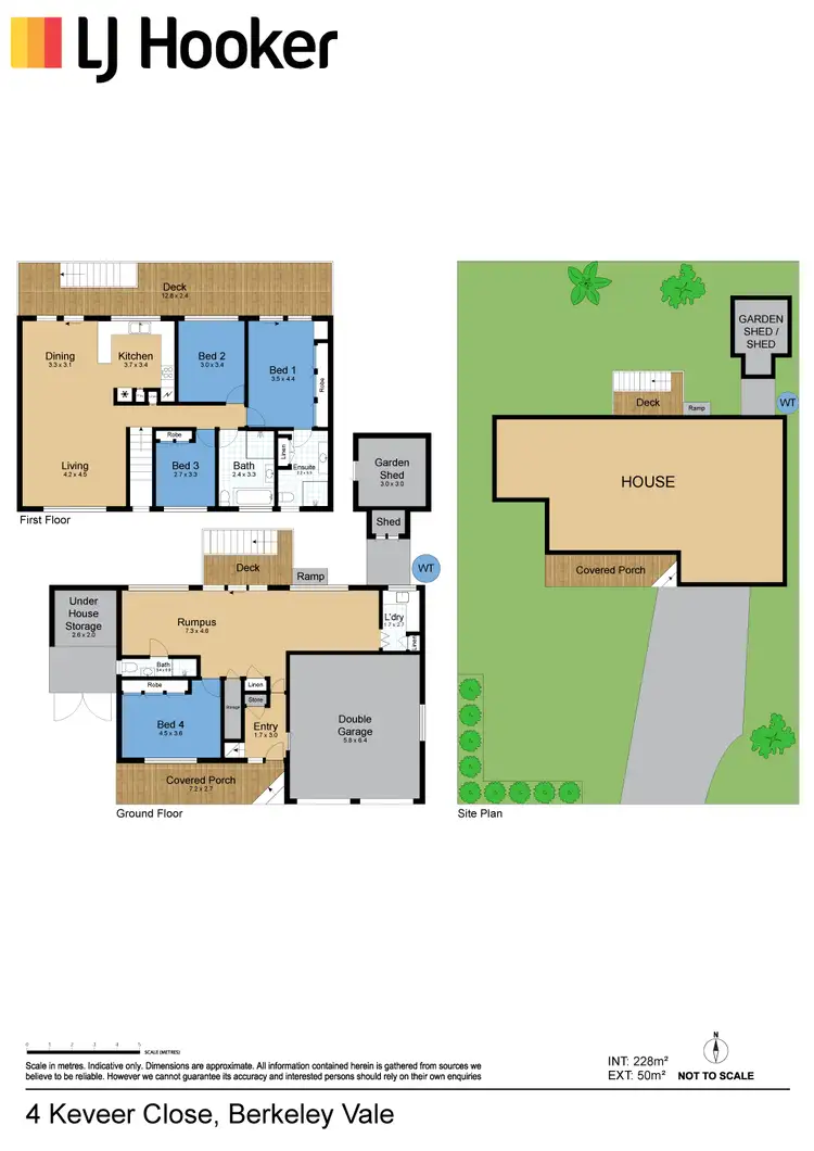 Floorplan of Homely house listing, 4 Keveer Close, Berkeley Vale NSW 2261