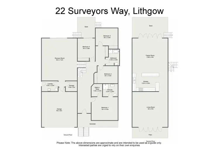 Floorplan of Homely house listing, 22 Surveyors Way, Lithgow NSW 2790