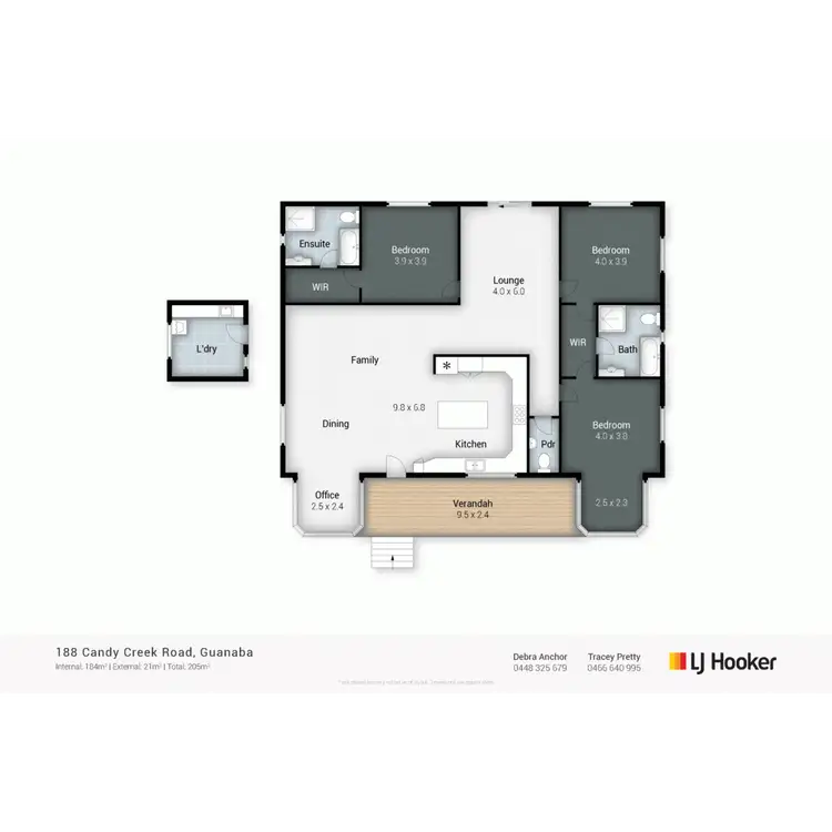 Floorplan of Homely house listing, 188 Candy Creek Road, Guanaba QLD 4210