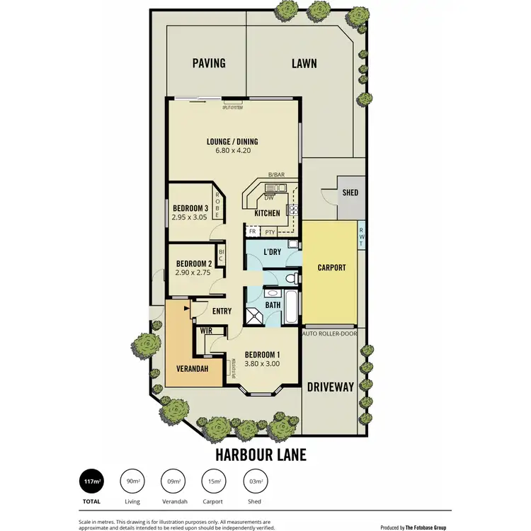 Floorplan of Homely house listing, 2 Harbour Lane, Mawson Lakes SA 5095