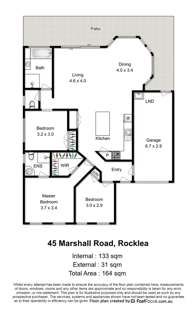 Floorplan of Homely house listing, 45 Marshall Road, Rocklea QLD 4106