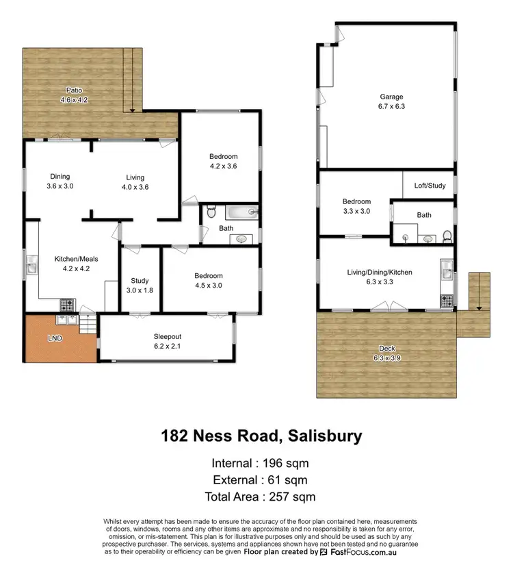 Floorplan of Homely house listing, 182 Ness Road, Salisbury QLD 4107