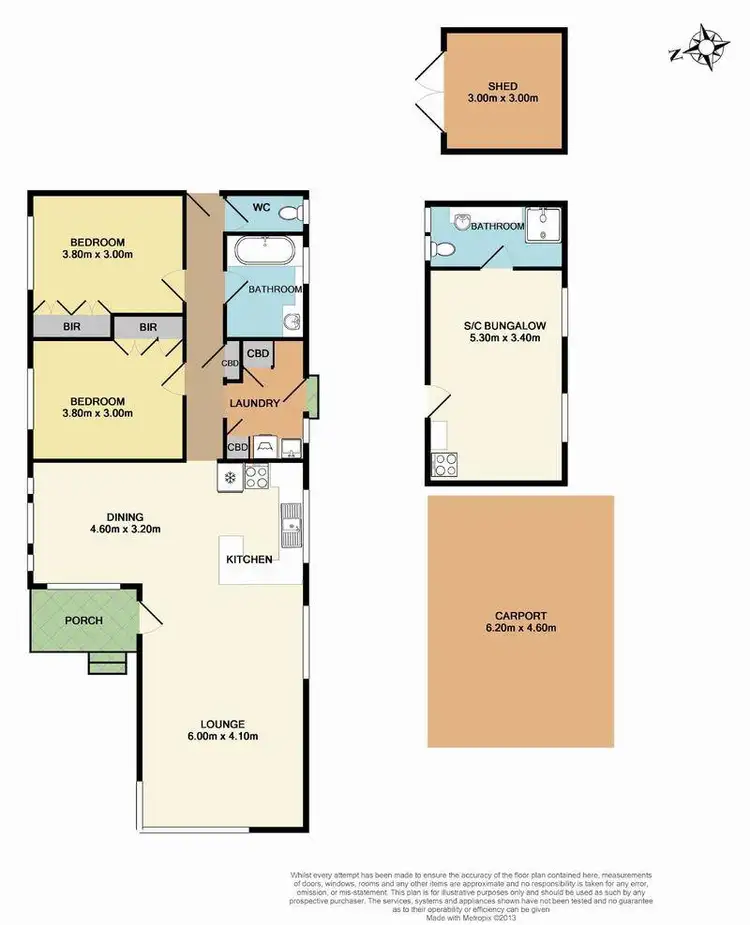 Floorplan of Homely unit listing, 1/4 Bride Avenue, Hampton Park VIC 3976