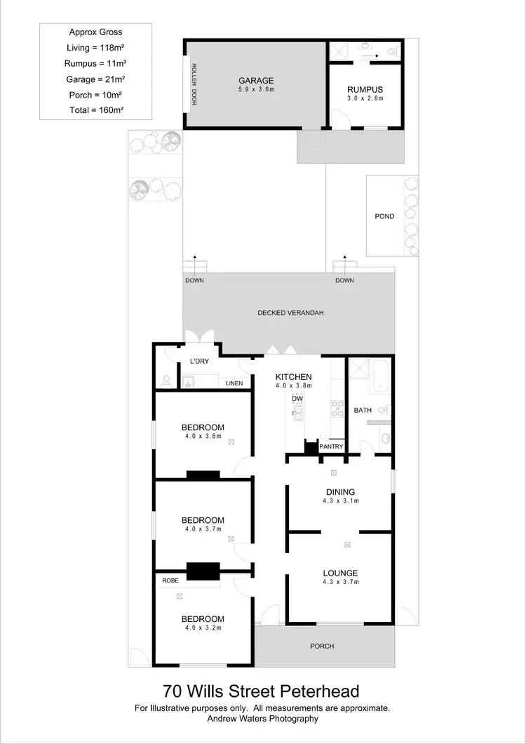 Floorplan of Homely house listing, 70 Wills Street, Peterhead SA 5016