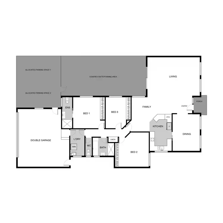 Floorplan of Homely house listing, 23 Bendora Crescent, Palmerston ACT 2913