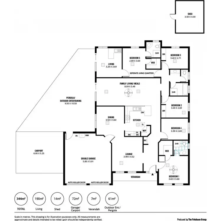 Floorplan of Homely house listing, 12 Rivergum Close, Walkley Heights SA 5098