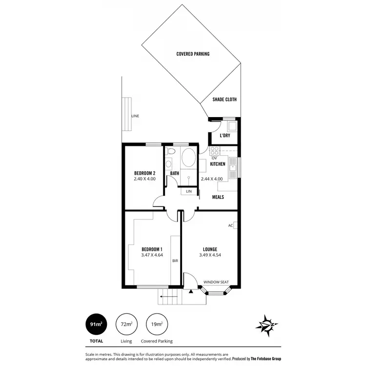 Floorplan of Homely unit listing, 6/11 Colton Road, Blackwood SA 5051