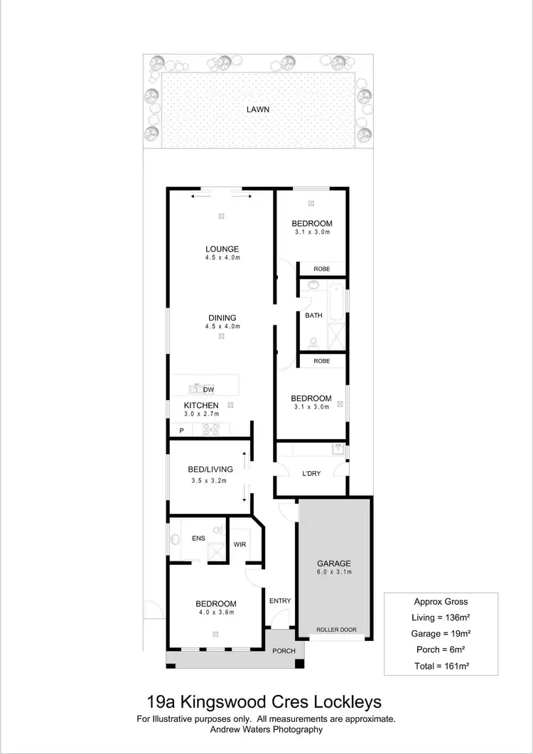Floorplan of Homely house listing, 19a Kingswood Crescent, Lockleys SA 5032