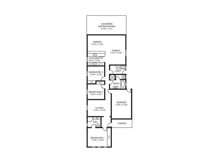 Floorplan of Homely house listing, 20A Green Avenue, Seaton SA 5023